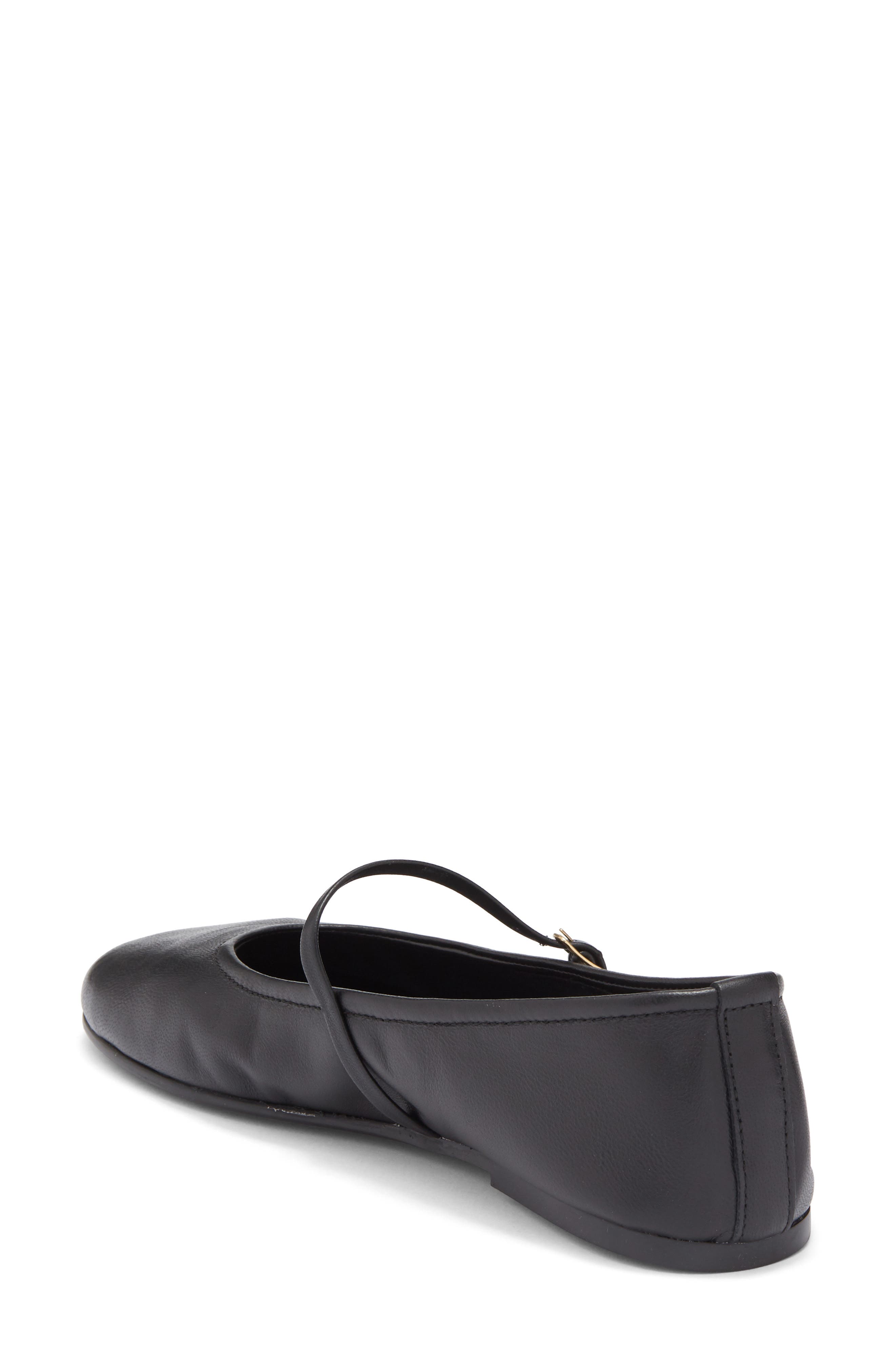 Steve Madden Besette Mary Jane Flat, Alternate, color, Black Leather