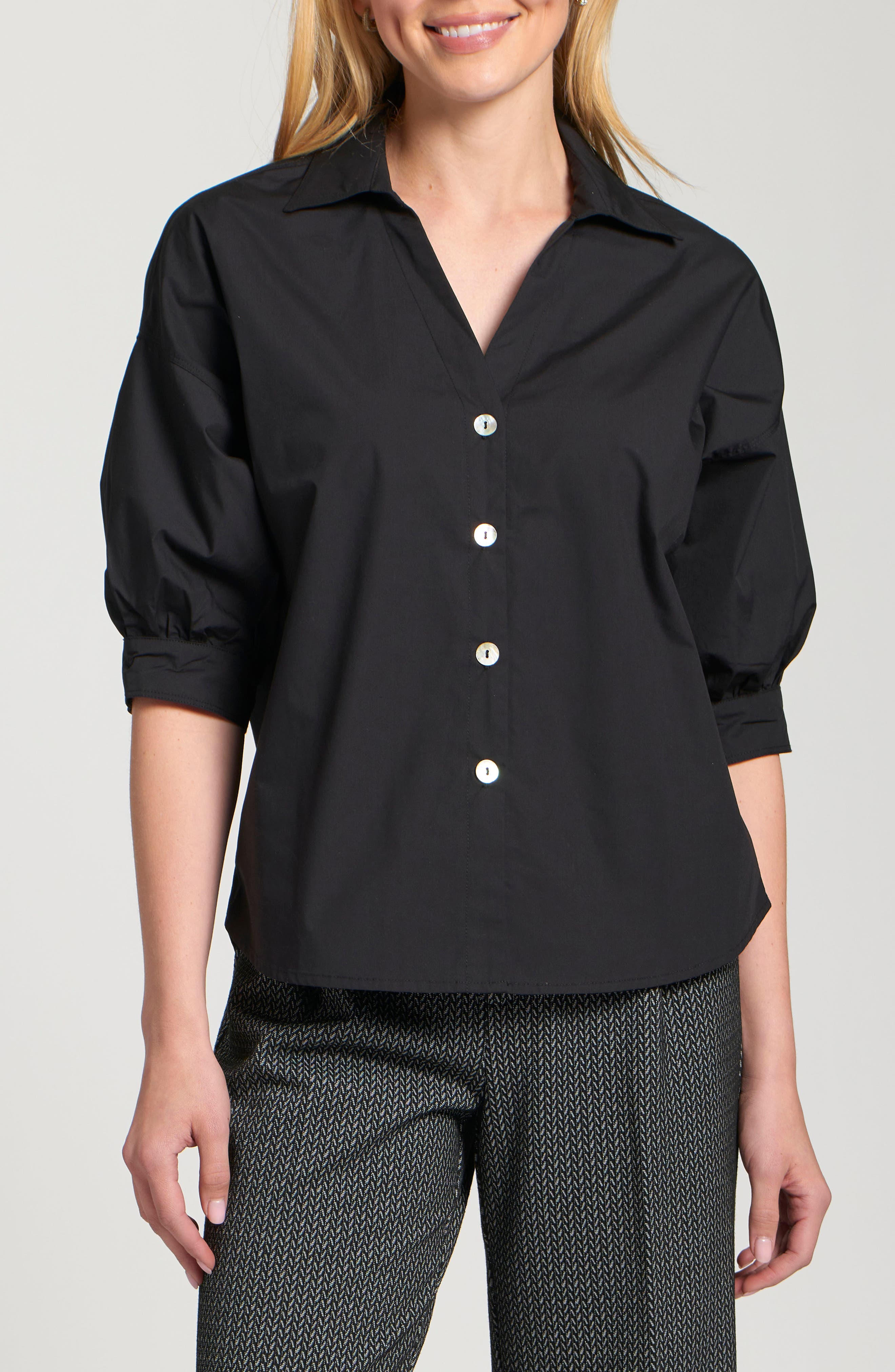 Blouson Sleeve Shirt