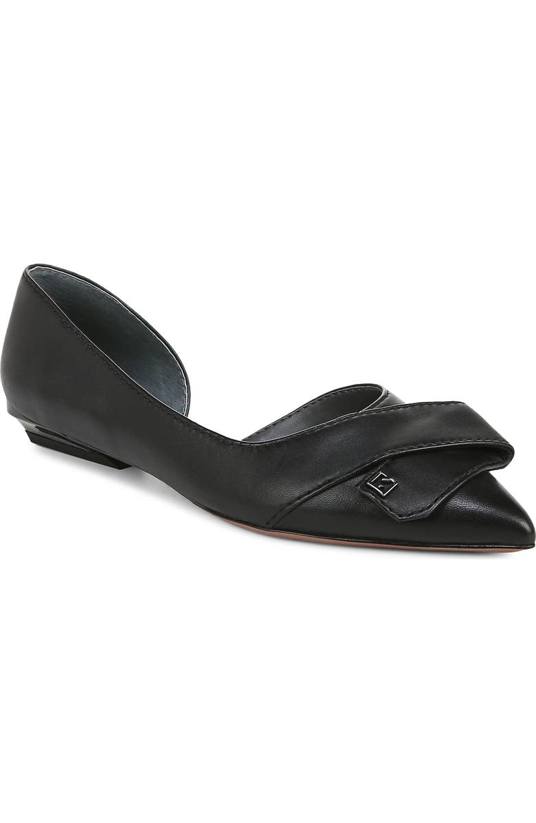 SARTO by Franco Sarto Elisha Half d'Orsay Pointed Toe Flat, Main, color,