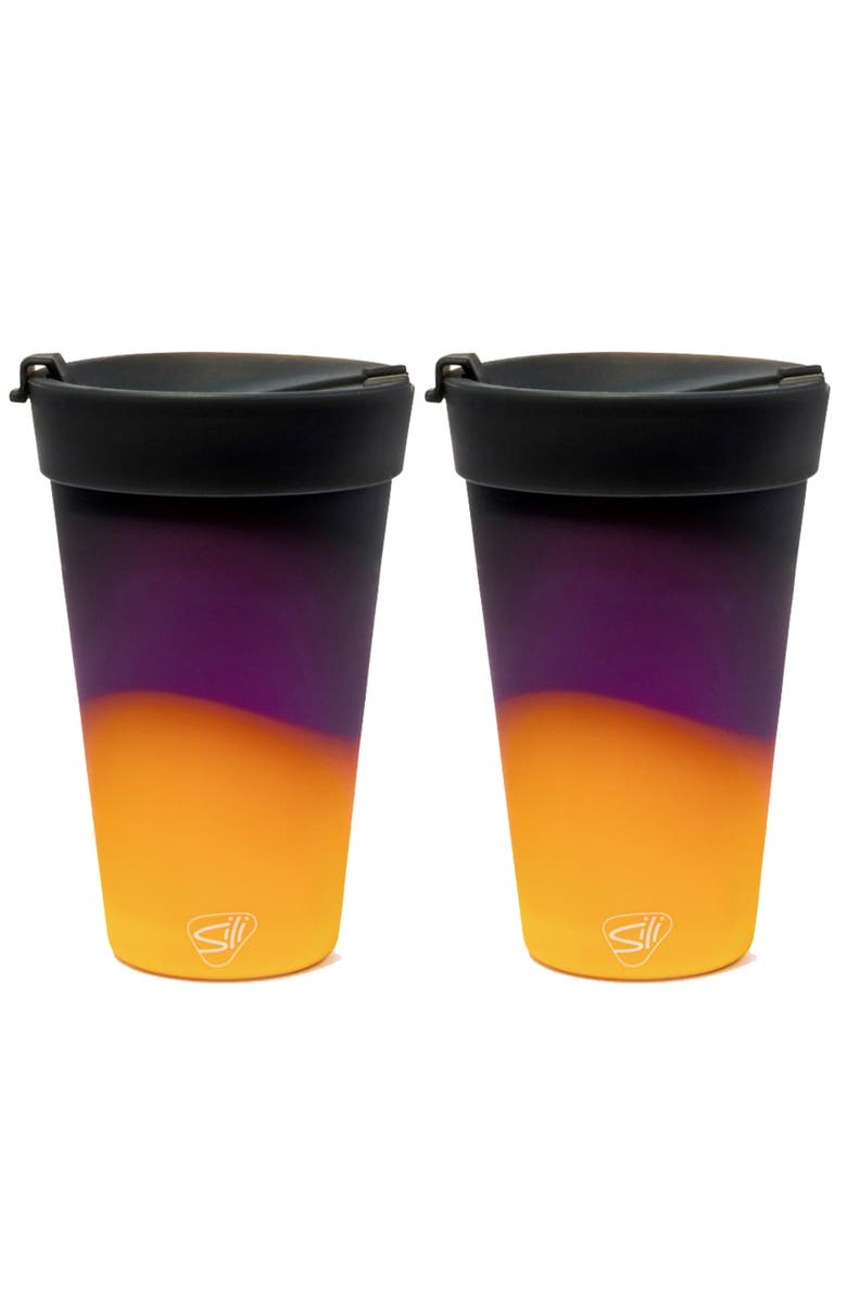 Silipint Silicone 16oz Coffee Tumblers, 2 Pack, Main, color, 