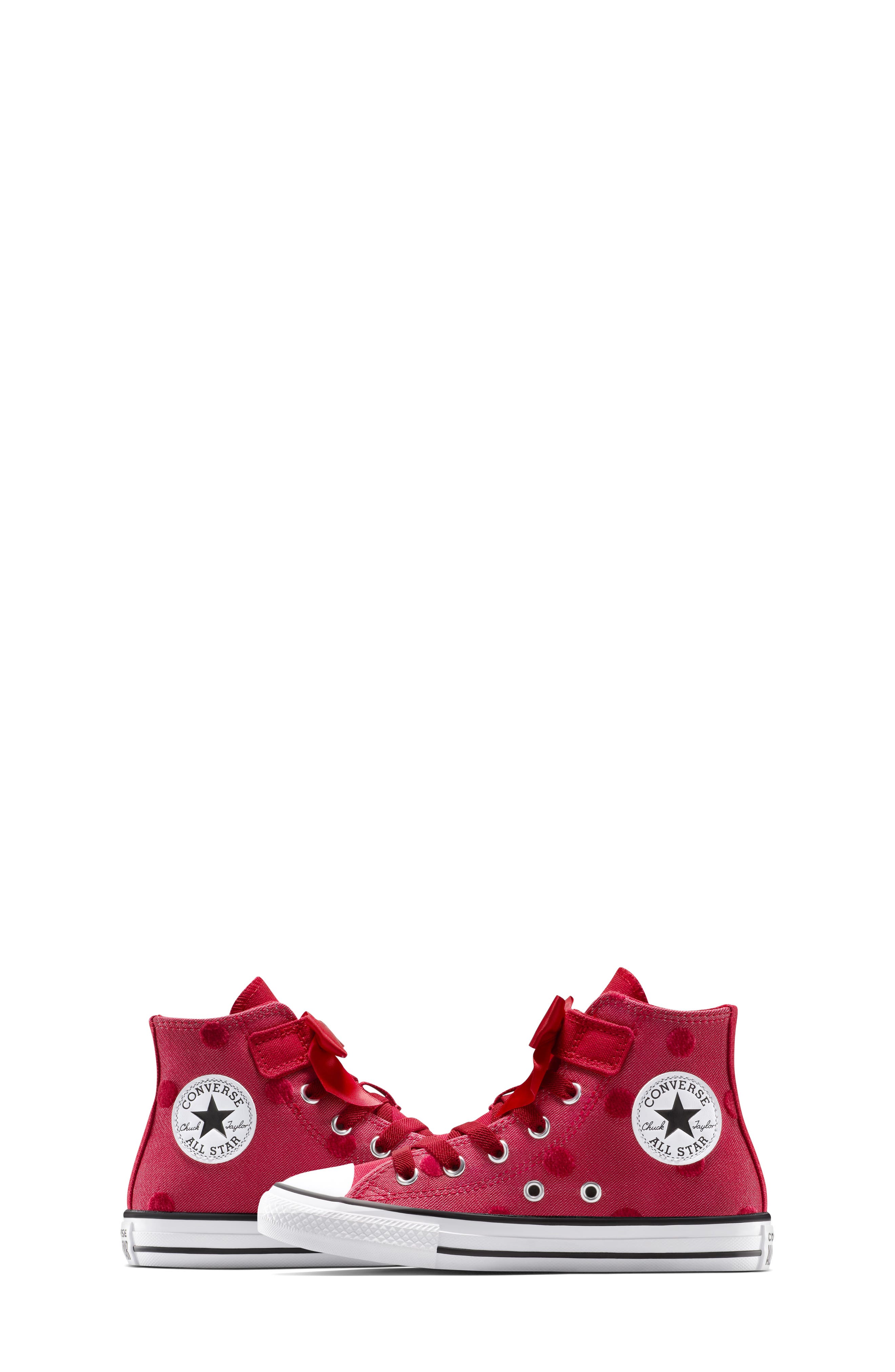 Converse Kids' Chuck Taylor All Star Bow Easy On Canvas High Top Sneaker, Alternate, color, Days Ahead/ White/ Days Ahead