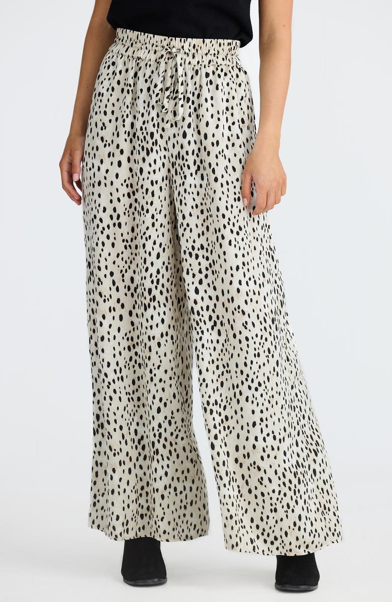 Brave+True Liza Print Wide Leg Pants, Main, color, 