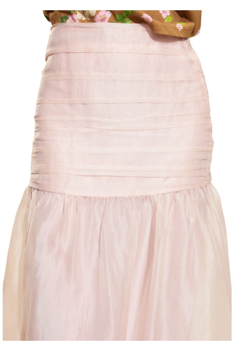 Serafina Silk Skirt, Alternate, color, Ballet Pink