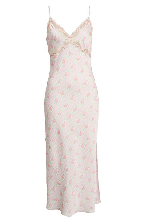 Idris Floral Maxi Slipdress