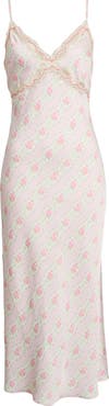 LoveShackFancy Idris Floral Maxi Slipdress