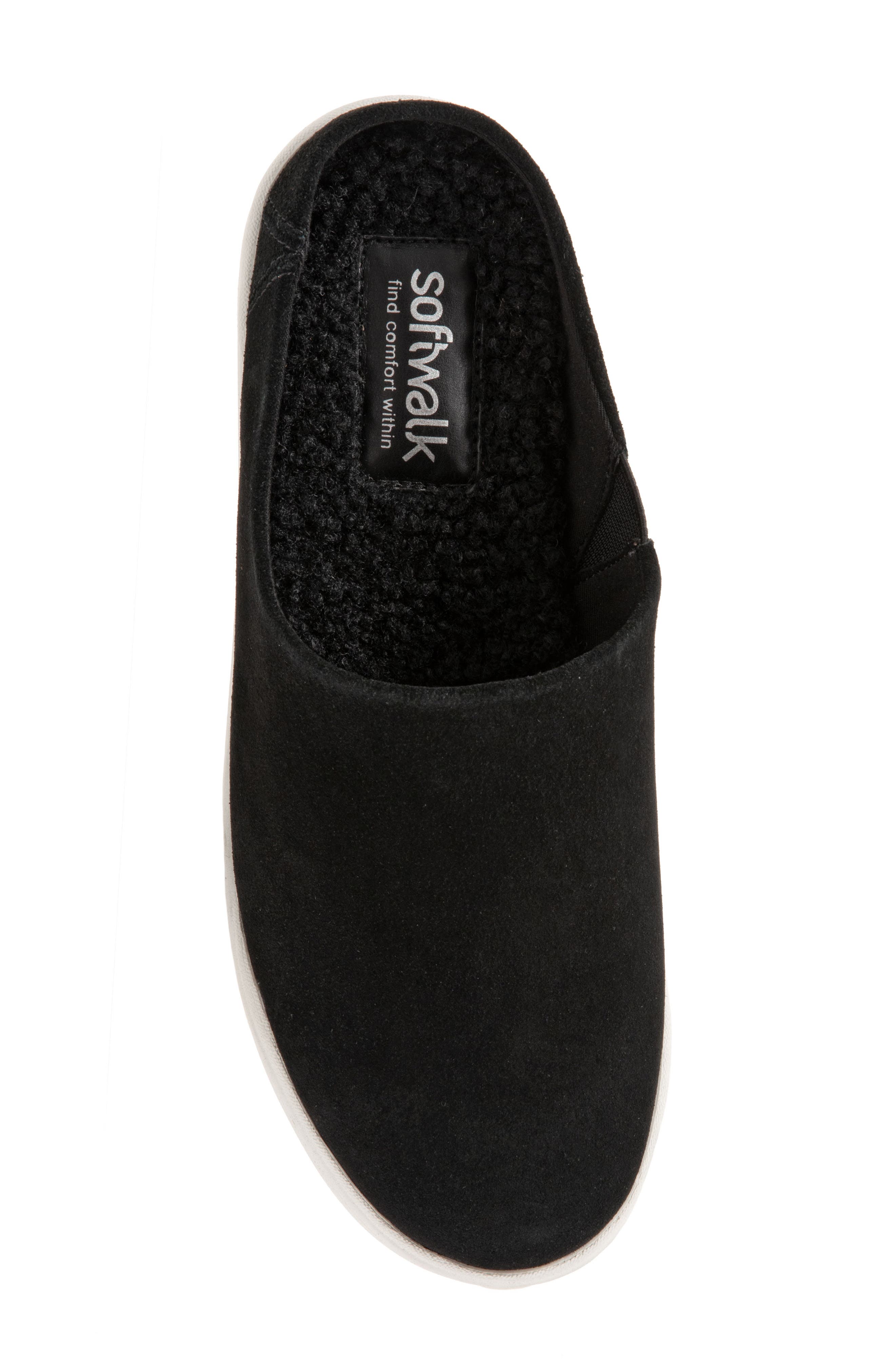 Auburn Mule, Alternate, color, BLACK SUEDE