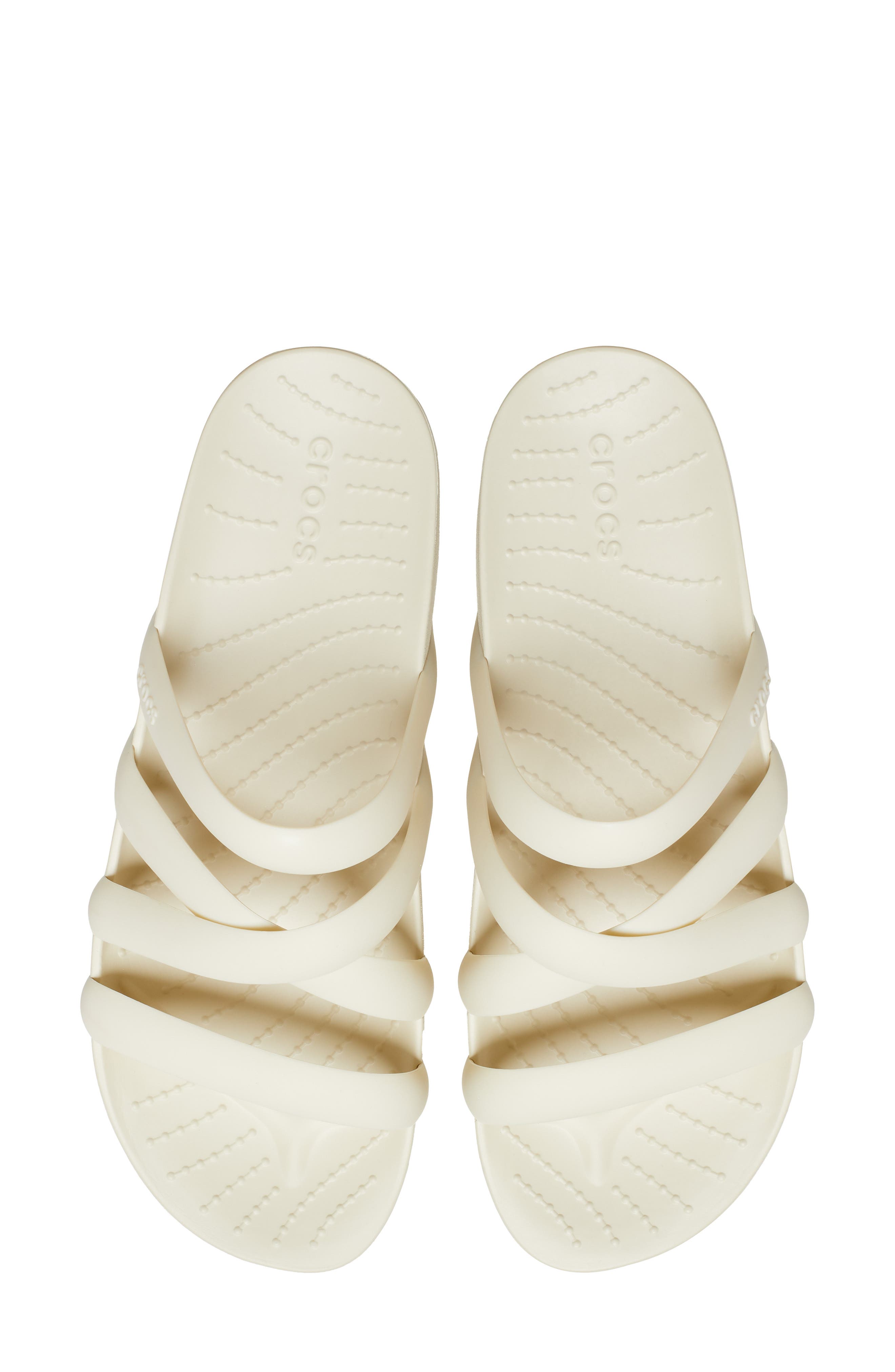 Splash Strappy Slide Sandal, Alternate, color, BONE
