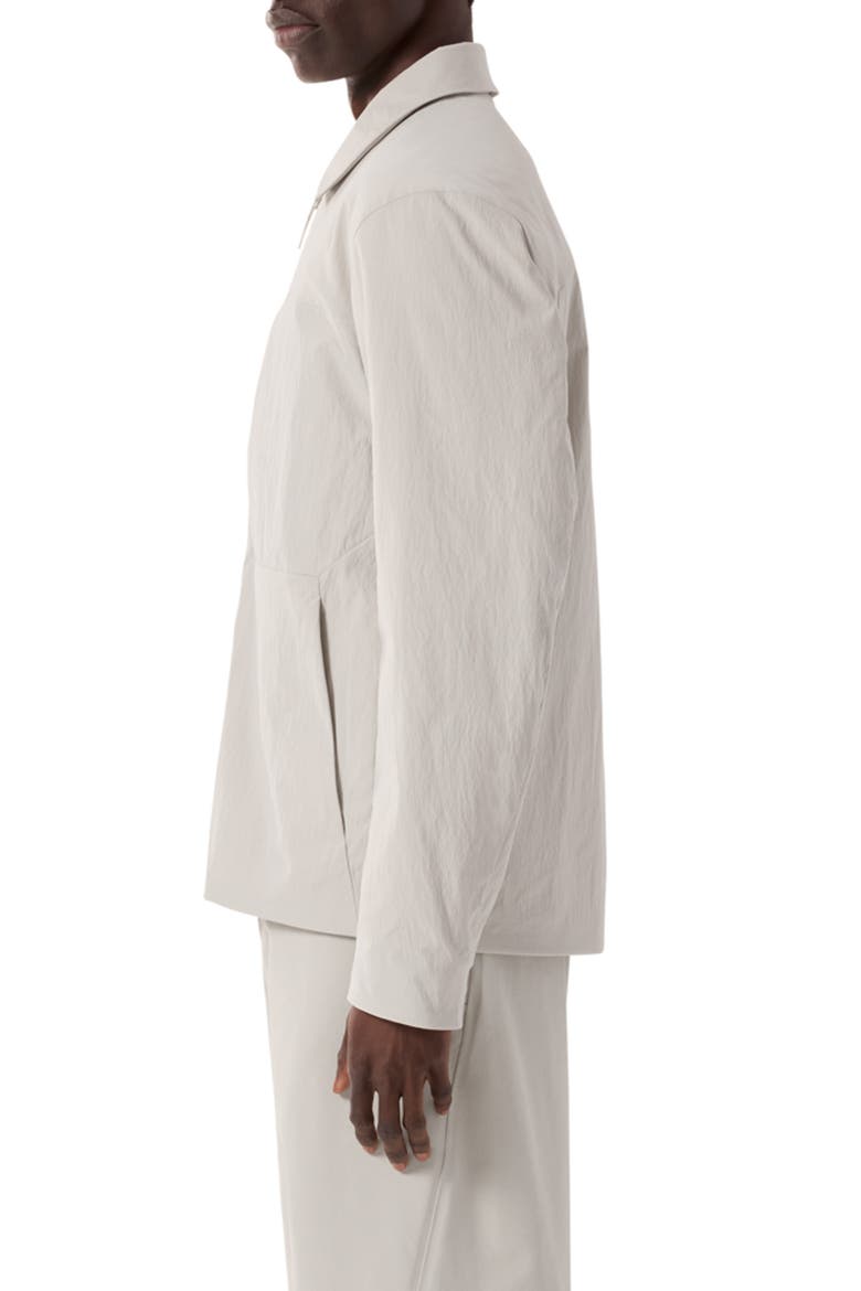 Mionn Water Resistant Insulated Overshirt, Alternate, color, DARK COCOON