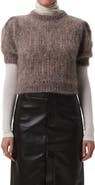 Citizens of Humanity Odette Fuzzy Puff Sleeve Sweater