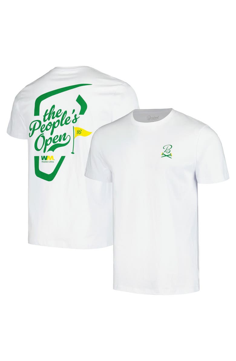BARSTOOL GOLF Men's Barstool Golf White WM Phoenix Open The People's Open T-Shirt, Alternate, color,