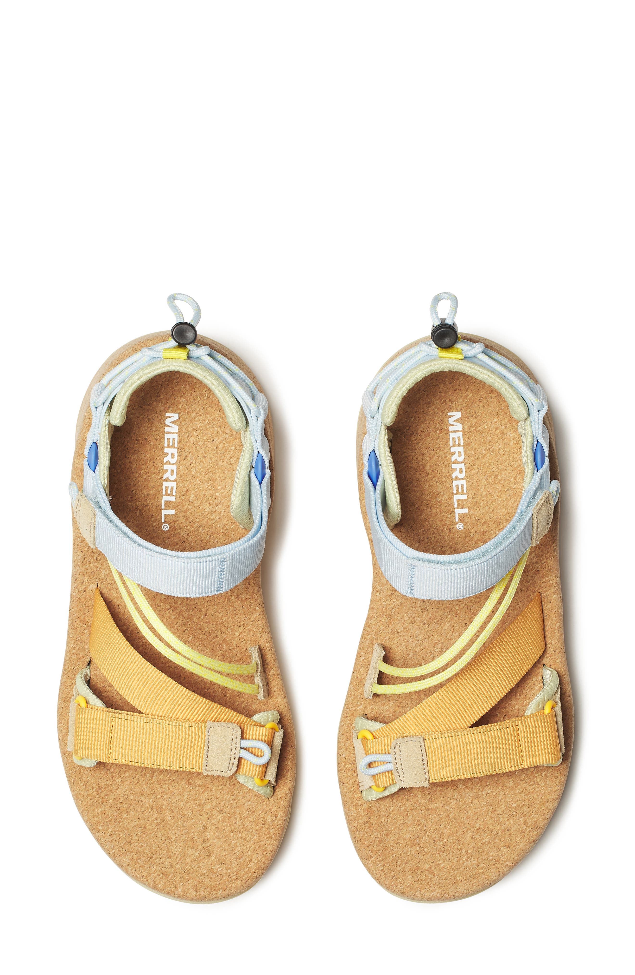 Merrell Speed Fusion Web Strap Hiking Sandal, Alternate, color, Ice Blue