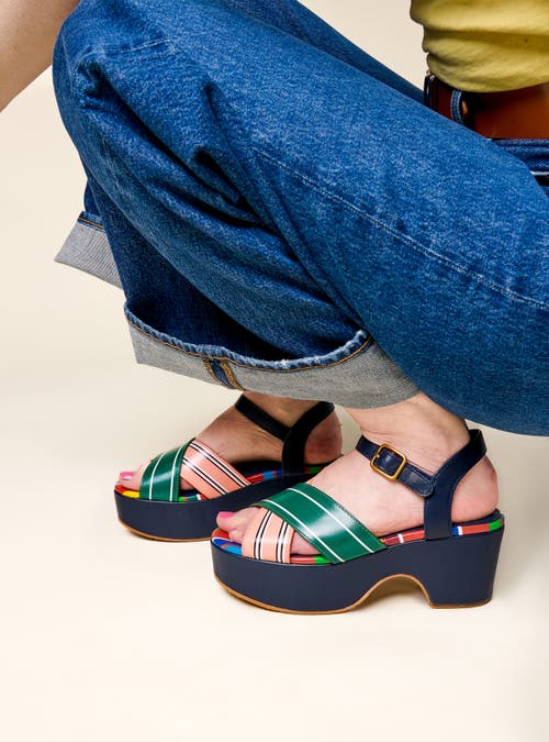 Charlotte Stone Rory Multicolor Platform Sandal