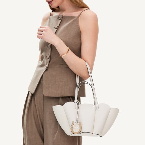 Radley Kentucky Derby Ss25 Small Open Top Satchel Bag In Chalk