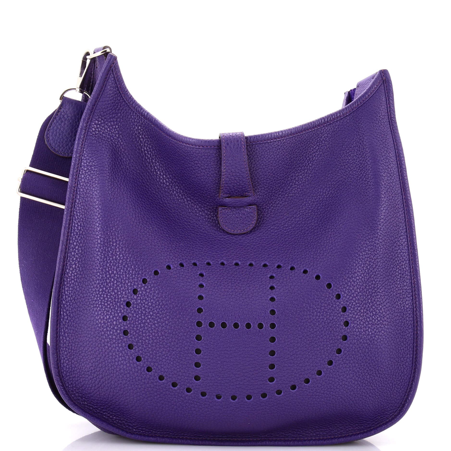 Pre-Owned Hermes Evelyne Bag Gen III Clemence GM, Main, color, 