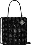 Tory Burch Key Item Crystal Embellished Top Handle Bag