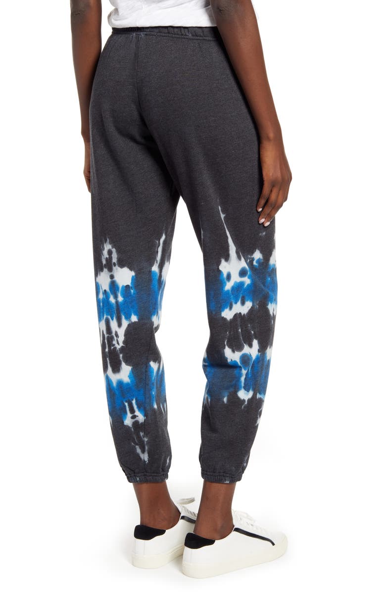 Treasure & Bond Tie Dye Sweatpants, Alternate, color, Charcoal- Blue Combo