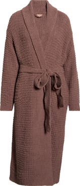 Eberjey Bouclè Waffle Knit Robe