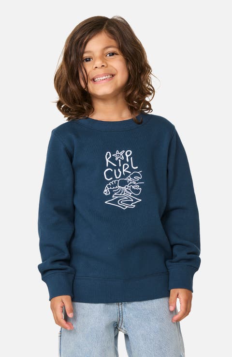 Kids' Ocean Party Graphic Sweatshirt