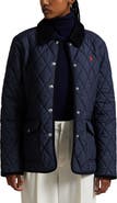Polo Ralph Lauren Corduroy Collar Quilted Barn Jacket