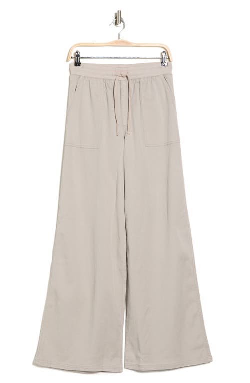 Splendid Twill Wide Leg Pants In Neutral
