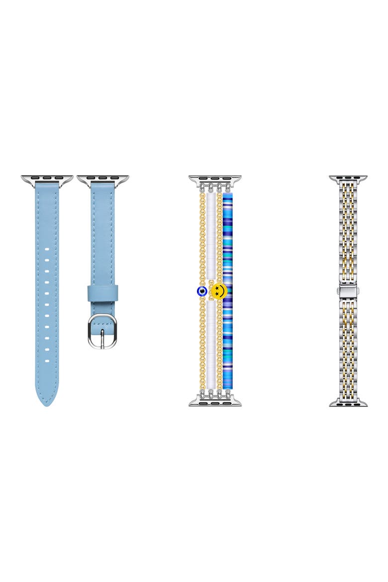 Set of 3 Apple Watch® Watchbands, Alternate, color, MULTI PACK