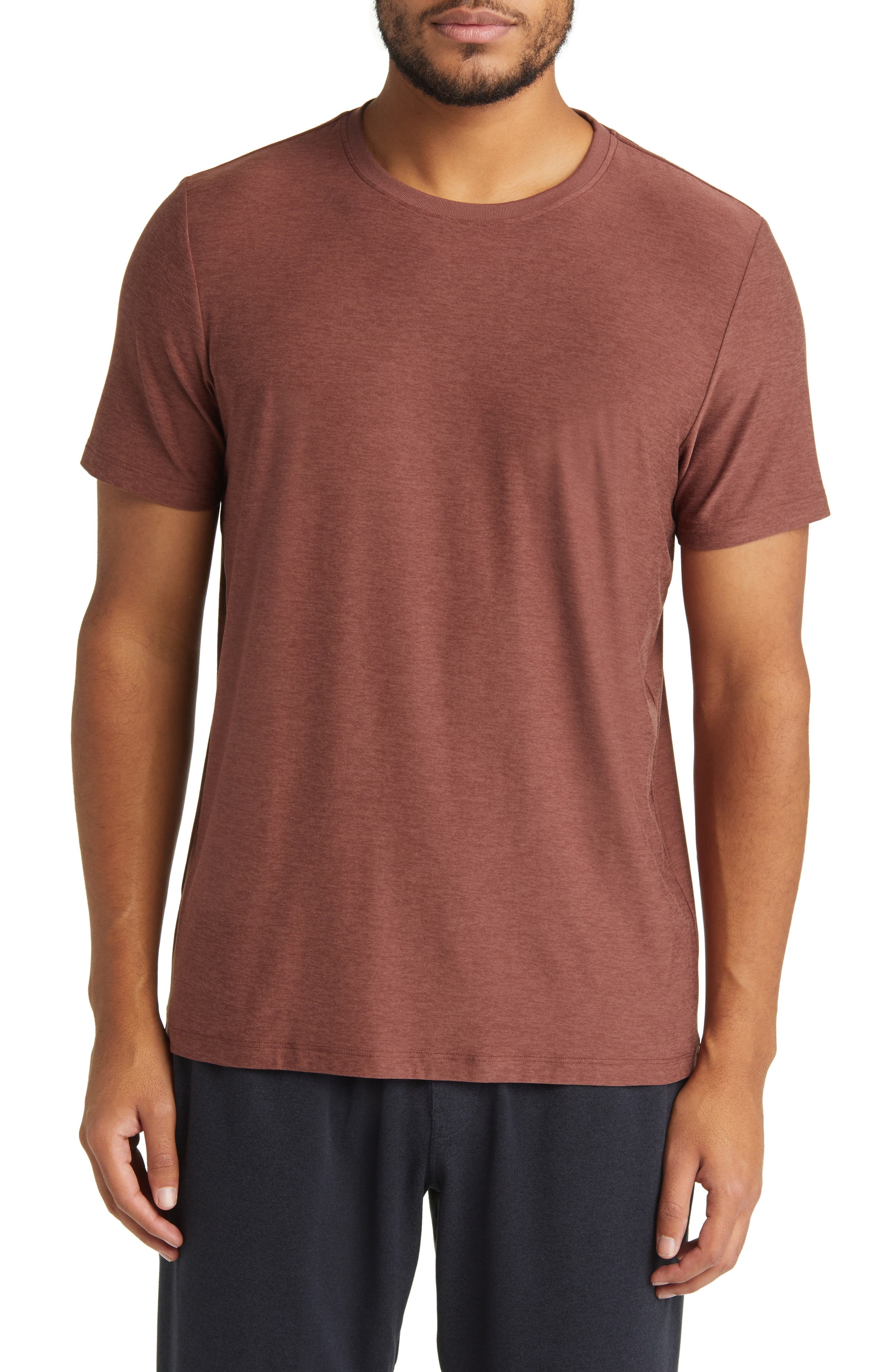 Beyond Yoga Always Beyond 2.0 T-Shirt in Maple Heather 