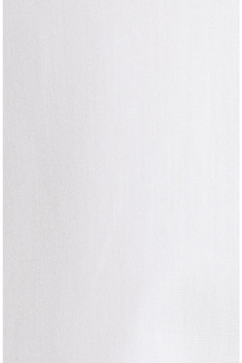 Contrast Print Poplin Cotton Blend Button-Up Shirt, Alternate, color, WHITE