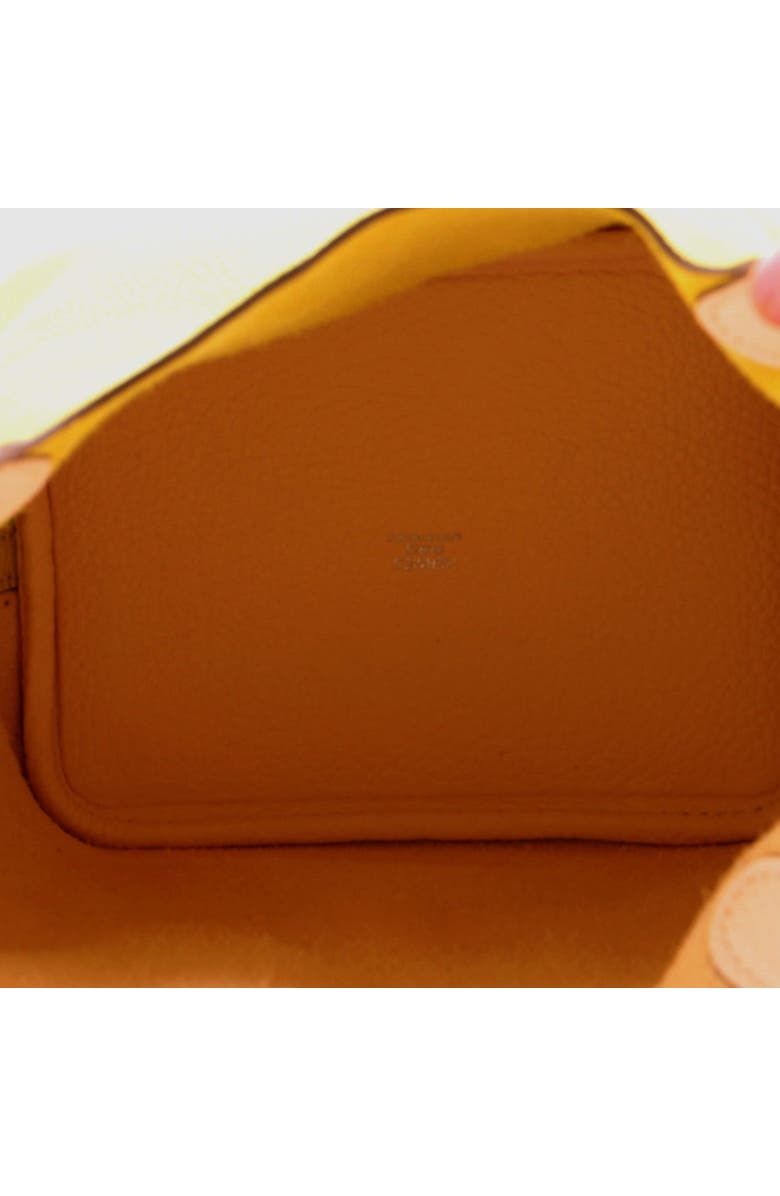 Pre-Owned Hermes Picotin Lock Bag Bicolor Clemence PM, Alternate, color, Bicolor - Lime/Nata