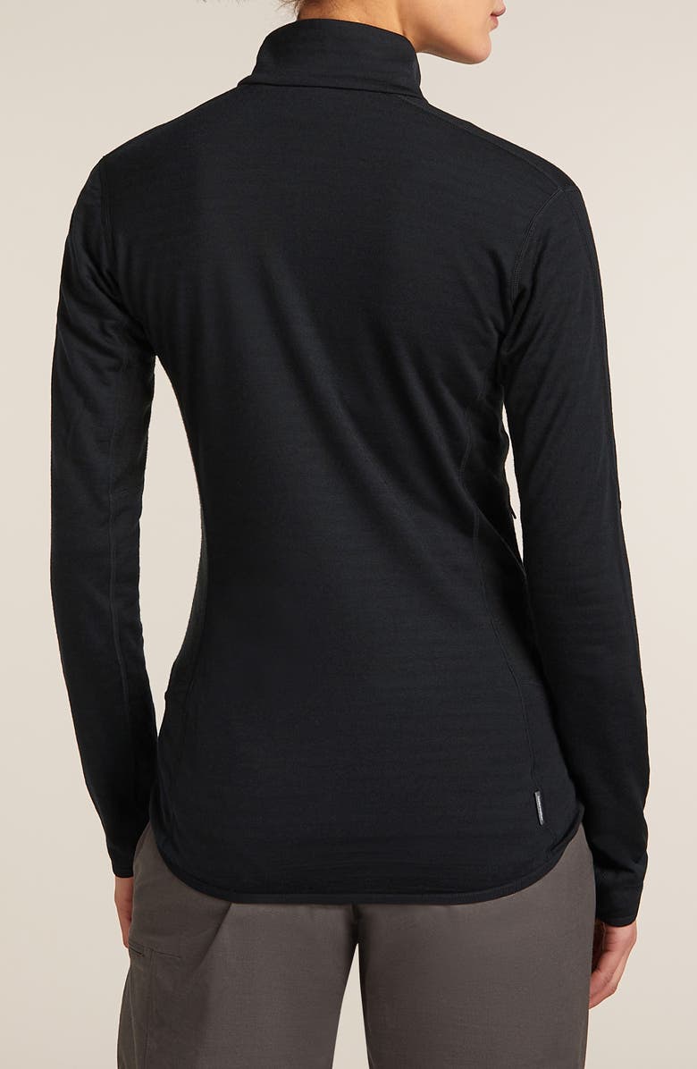 Icebreaker 300 Descender Full Zip Jacket, Alternate, color, Black