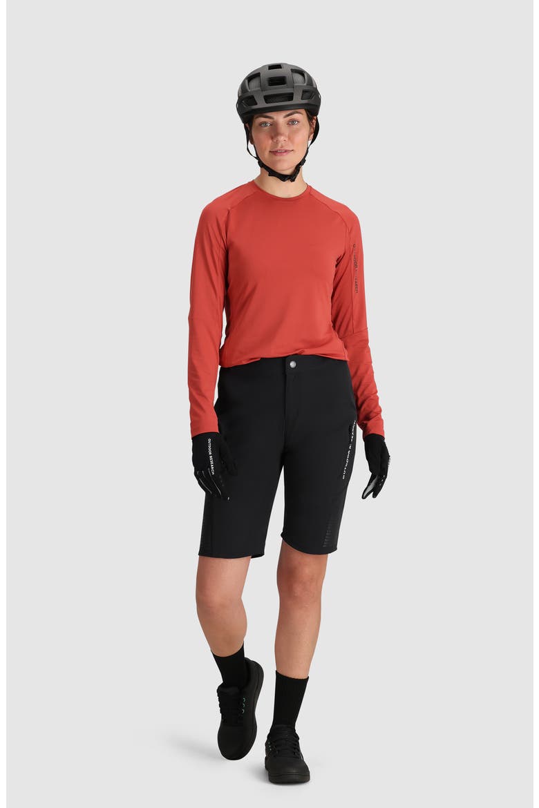 Freewheel MTB Lite Ride Shorts, Alternate, color, BLACK