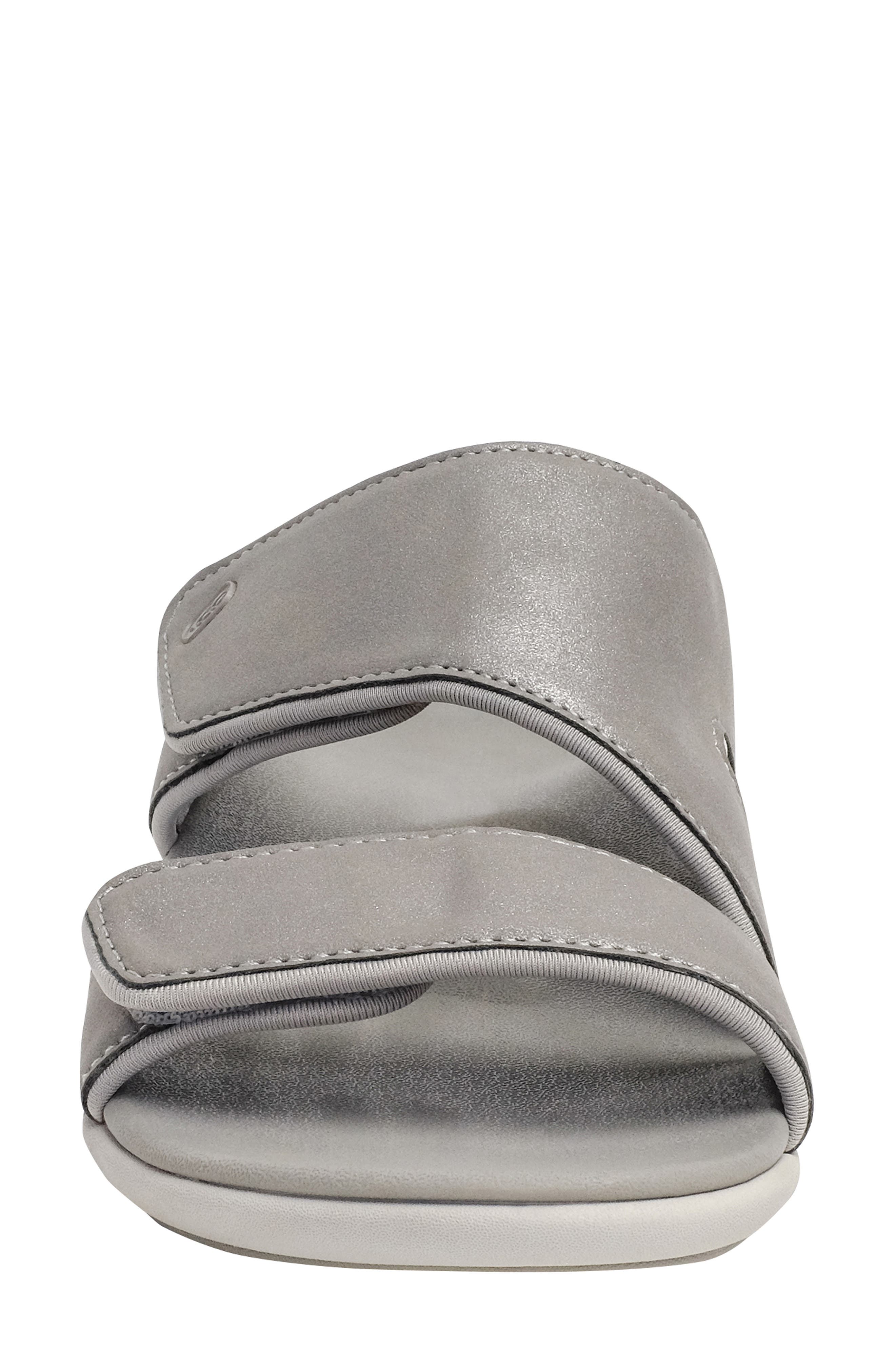 Kholo Nuevo Slide Sandal, Alternate, color, PEWTER