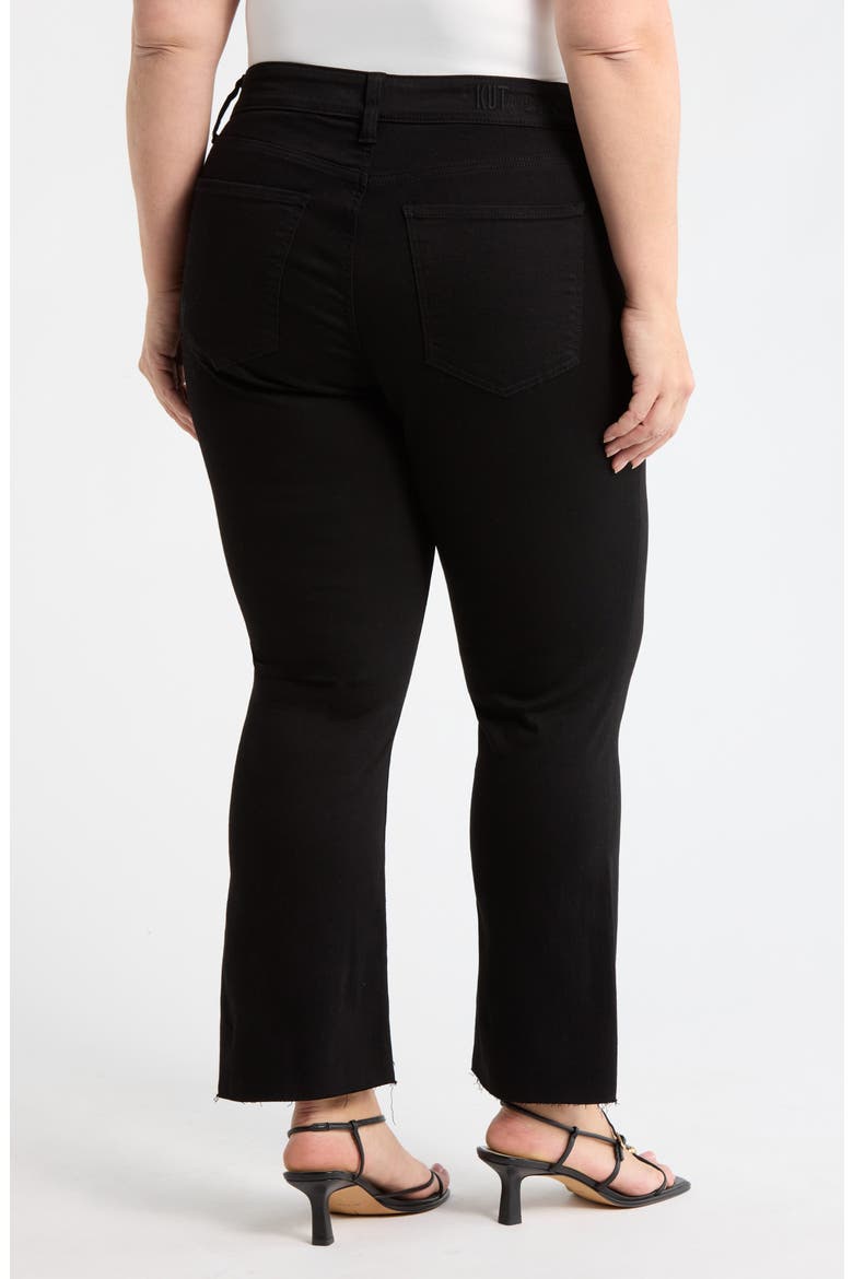 Nikki Mid Rise Ankle Jeans, Alternate, color, BLACK