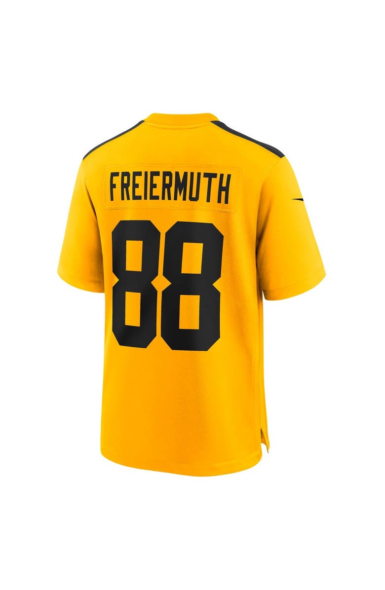 Nike Men's Nike Pat Freiermuth Gold Pittsburgh Steelers Alternate 1933 Throwback Game Jersey, Alternate, color, Gold