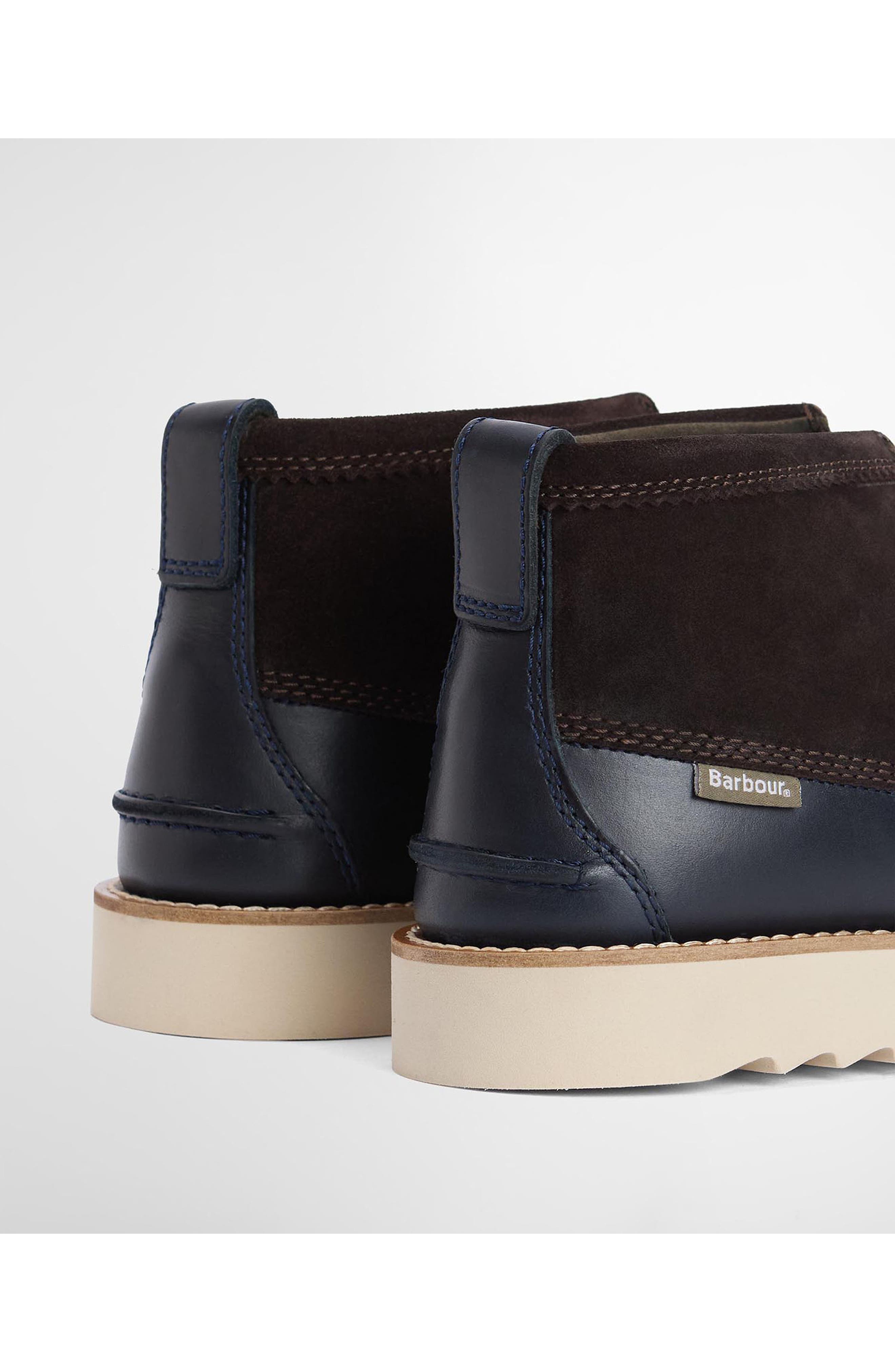 Hadston Chukka Boot, Alternate, color, NAVY/ DARK BROWN