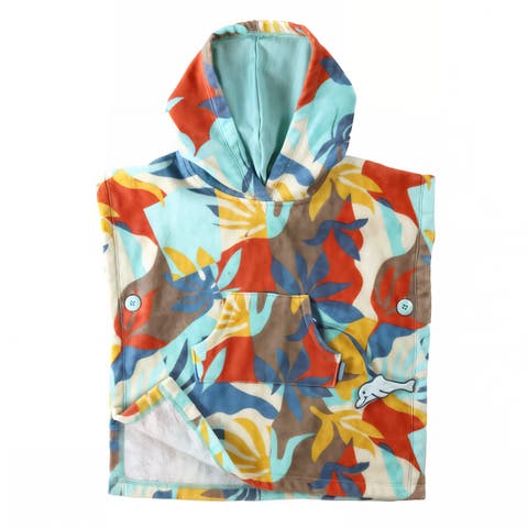 Kids Hooded Beach Poncho (Toddler, Little Kid, Big Kid)