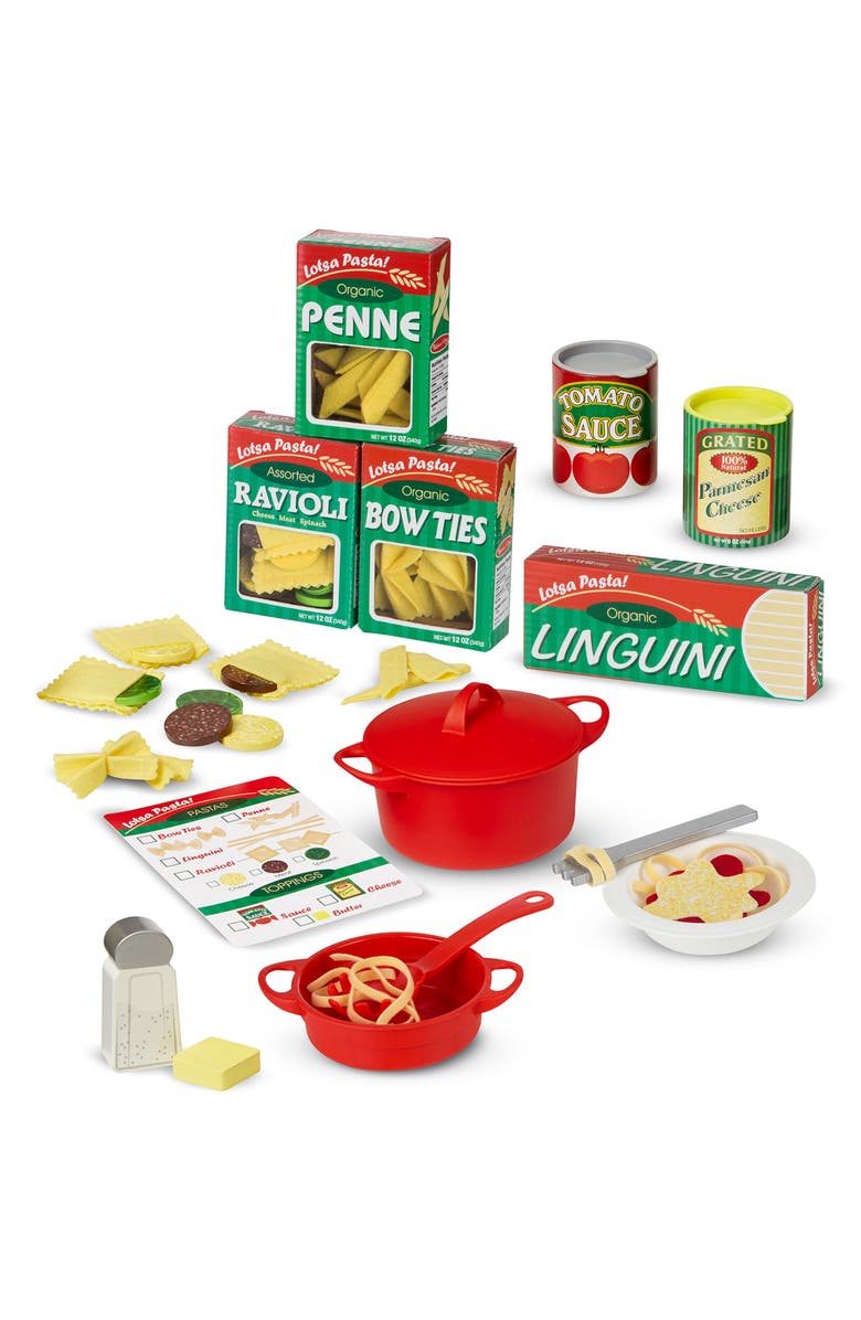Melissa & Doug Perfect Pasta Playset, Alternate, color, 