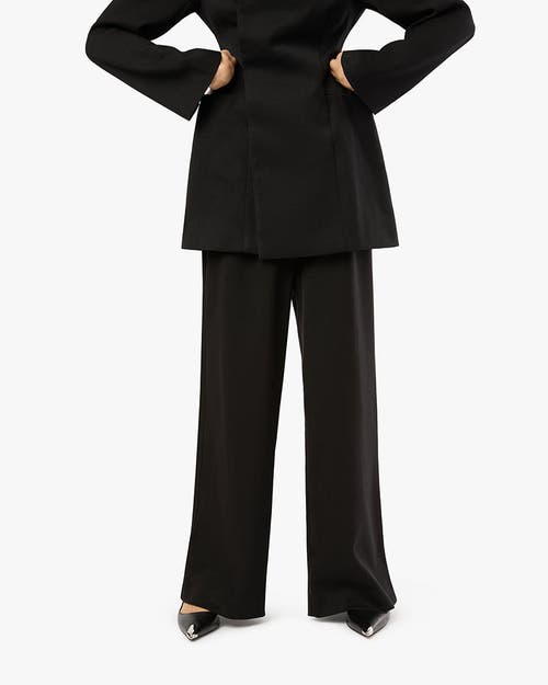 Weworewhat Relaxed Trouser In Black