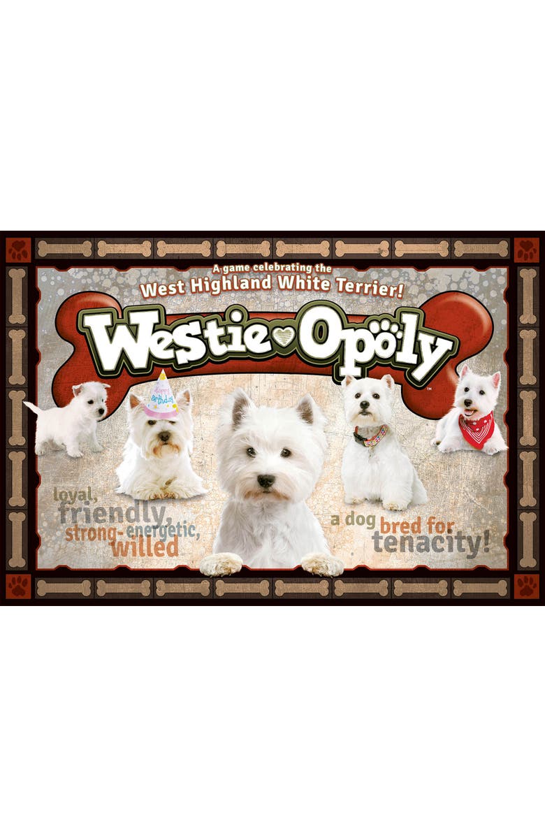 Late for the Sky Westieopoly Monopoly Board Game, Alternate, color, Multicolored