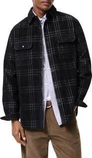 Burberry Check Corduroy Overshirt
