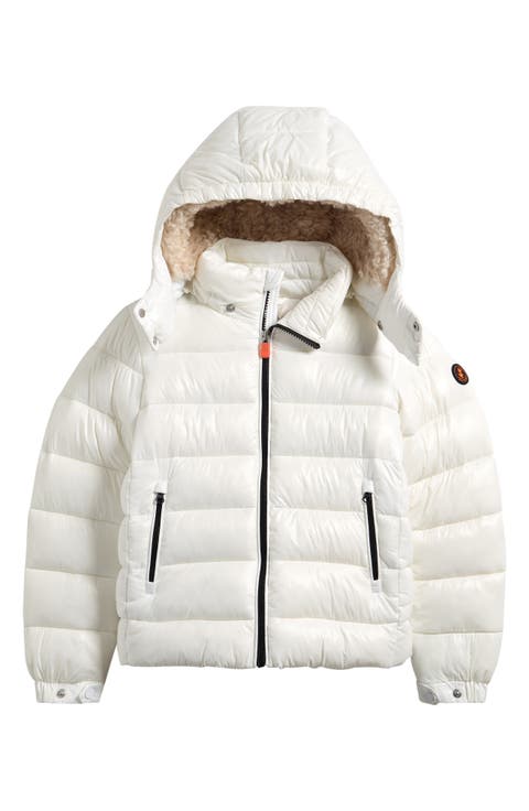 Kids' Sacha Water Resistant Hooded Puffer Jacket