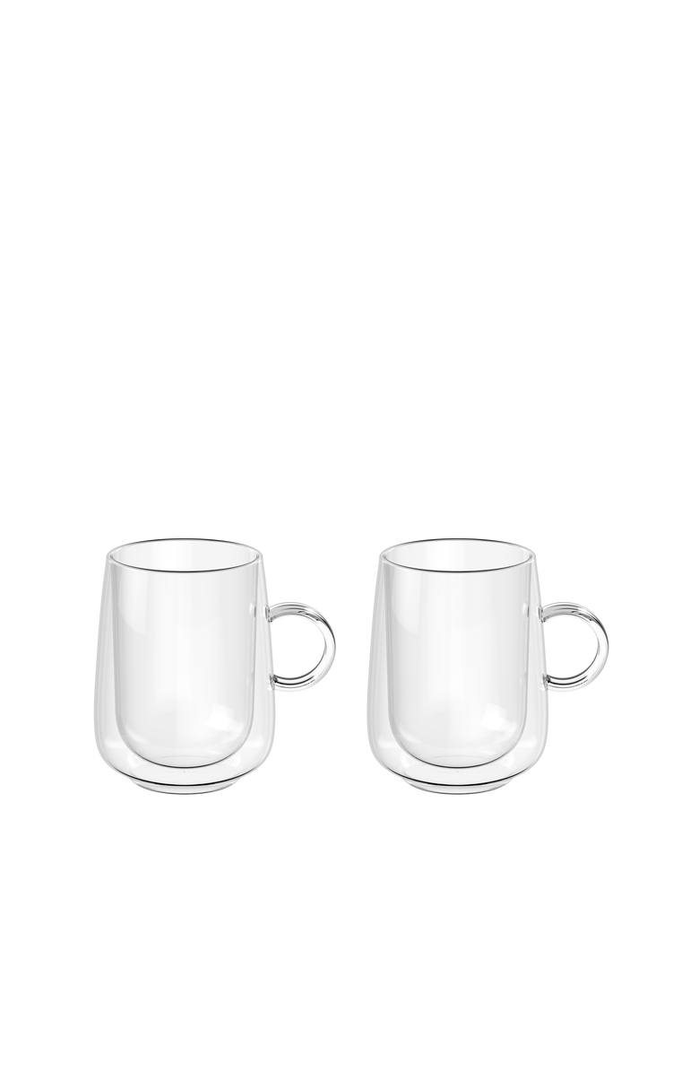 Villeroy & Boch Artesano Hot & Cold Beverage Latte Glass L with Handle Pair, Main, color, NO COLOR