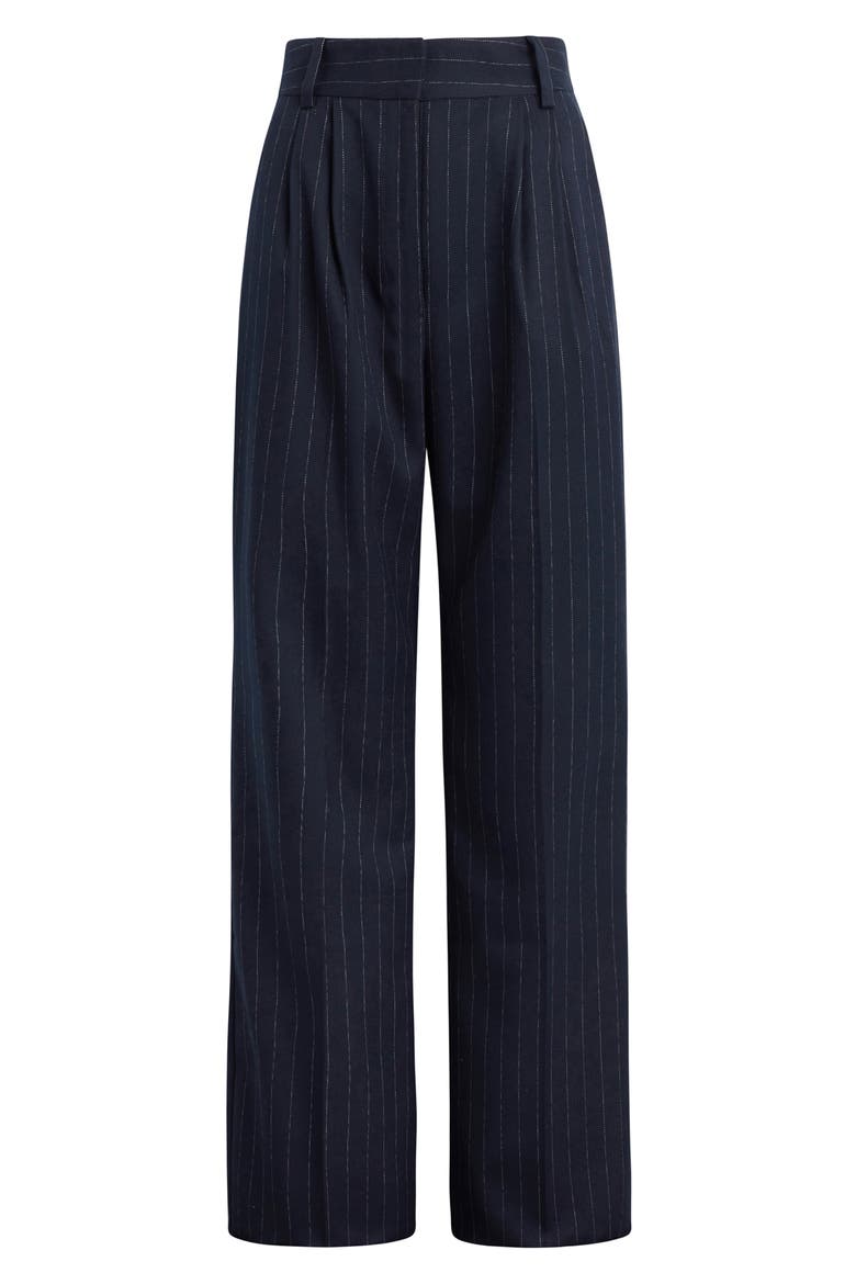 The Favorite Pinstripe Pants, Alternate, color, NAVY PINSTRIPE