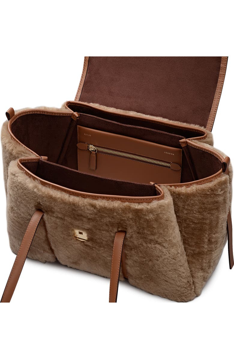 Radley The Chancery - Shearling Medium Flapover Shoulder Bag, Alternate, color,