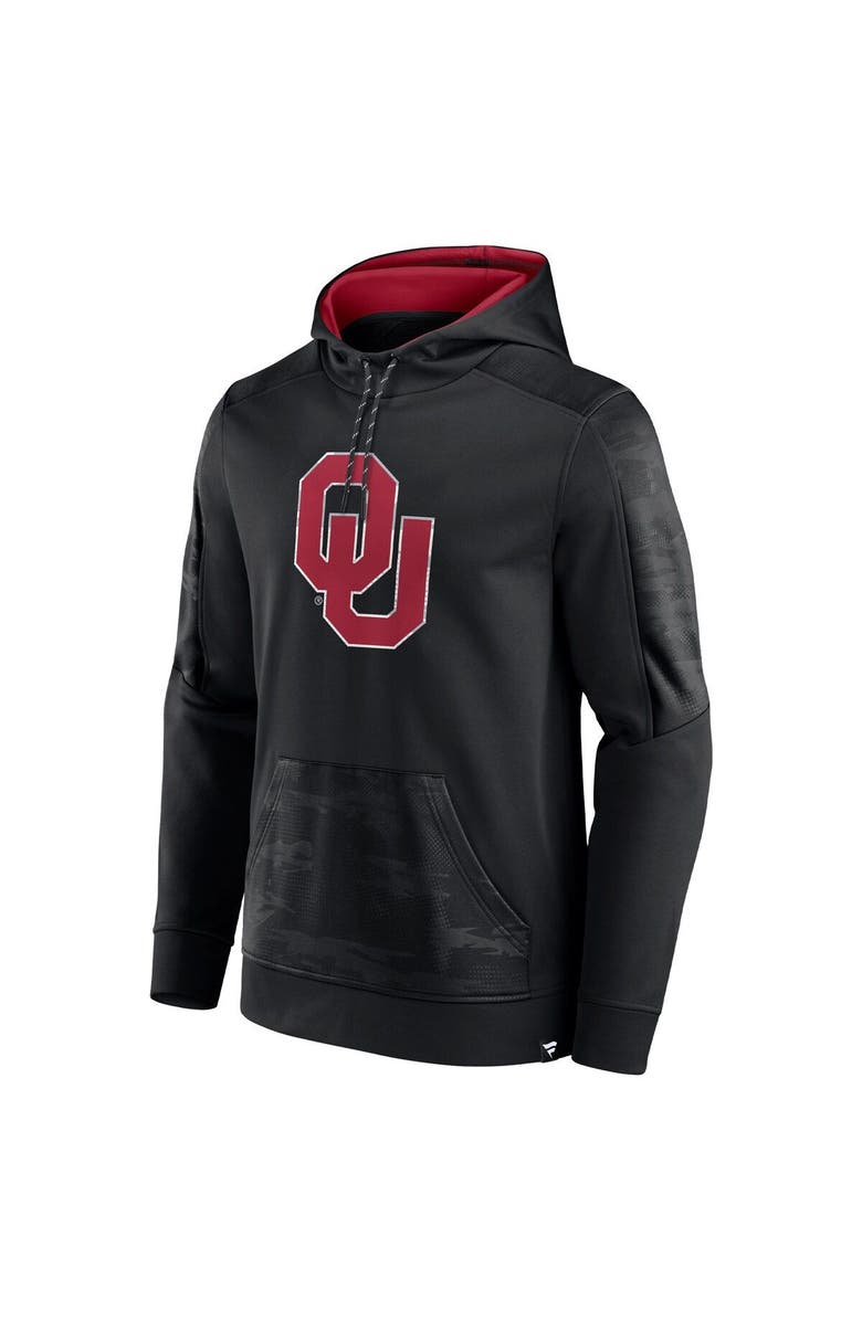 FANATICS Men's Fanatics Branded Black Oklahoma Sooners On The Ball Pullover Hoodie, Alternate, color, Black