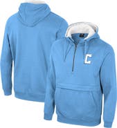 COLOSSEUM Men's Colosseum Light Blue Columbia University Team Half-Zip Pullover Hoodie
