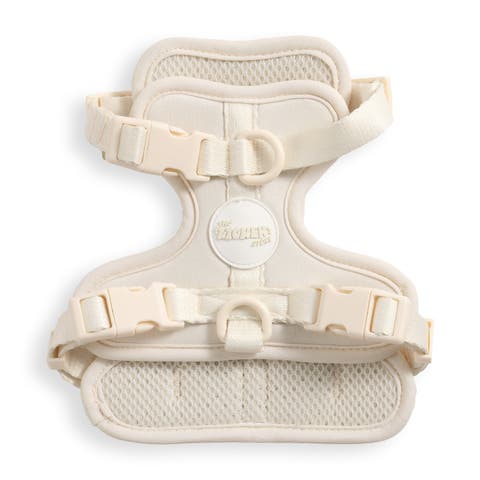 Arlo Adjustable Soft Padded No Pull Pet Harness with 3 Buckles and 3 Leash Clips