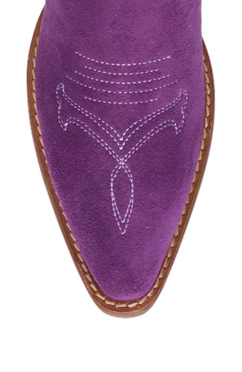 Dingo Movin On Western Boot In Purple