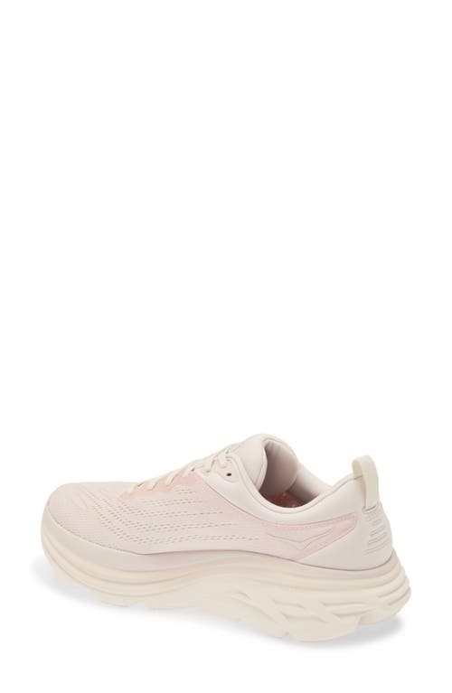 Hoka Bondi 8 Running Shoe In White