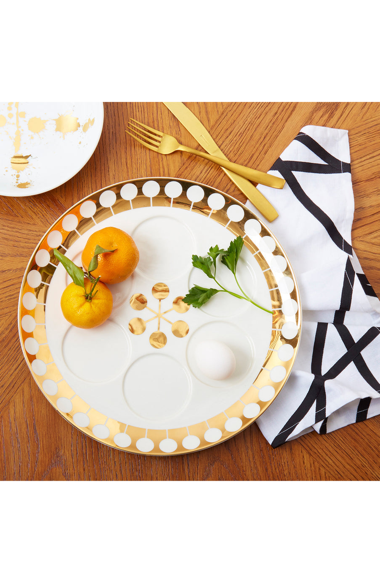 Jonathan Adler Futura Seder Plate, Alternate, color, 