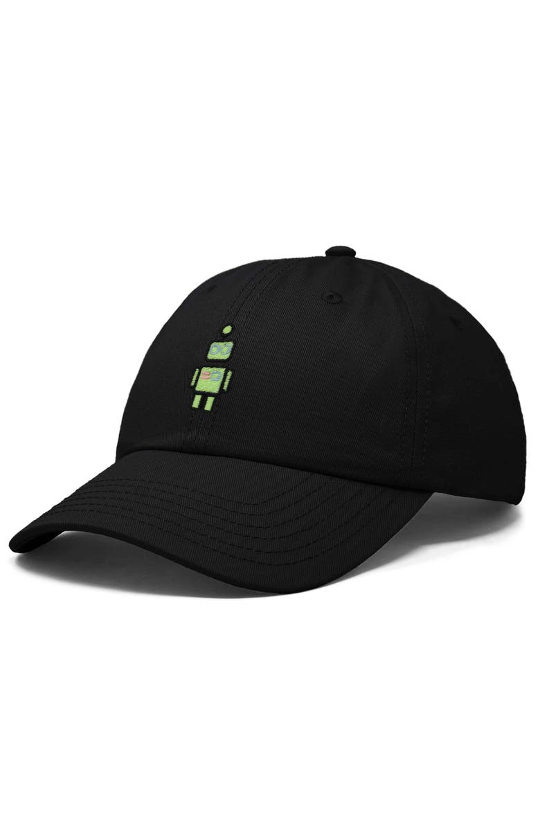 Dalix Robot Hat, Alternate, color, Black